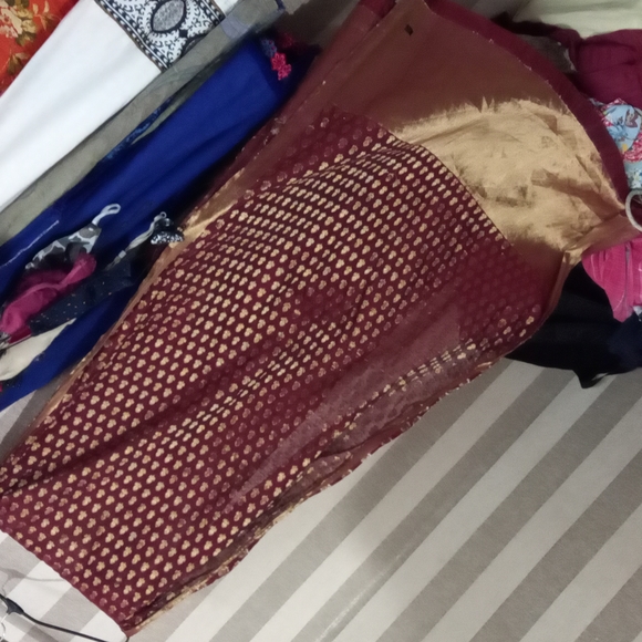 Accessories - W banarsi silk heavy weaving dupatta